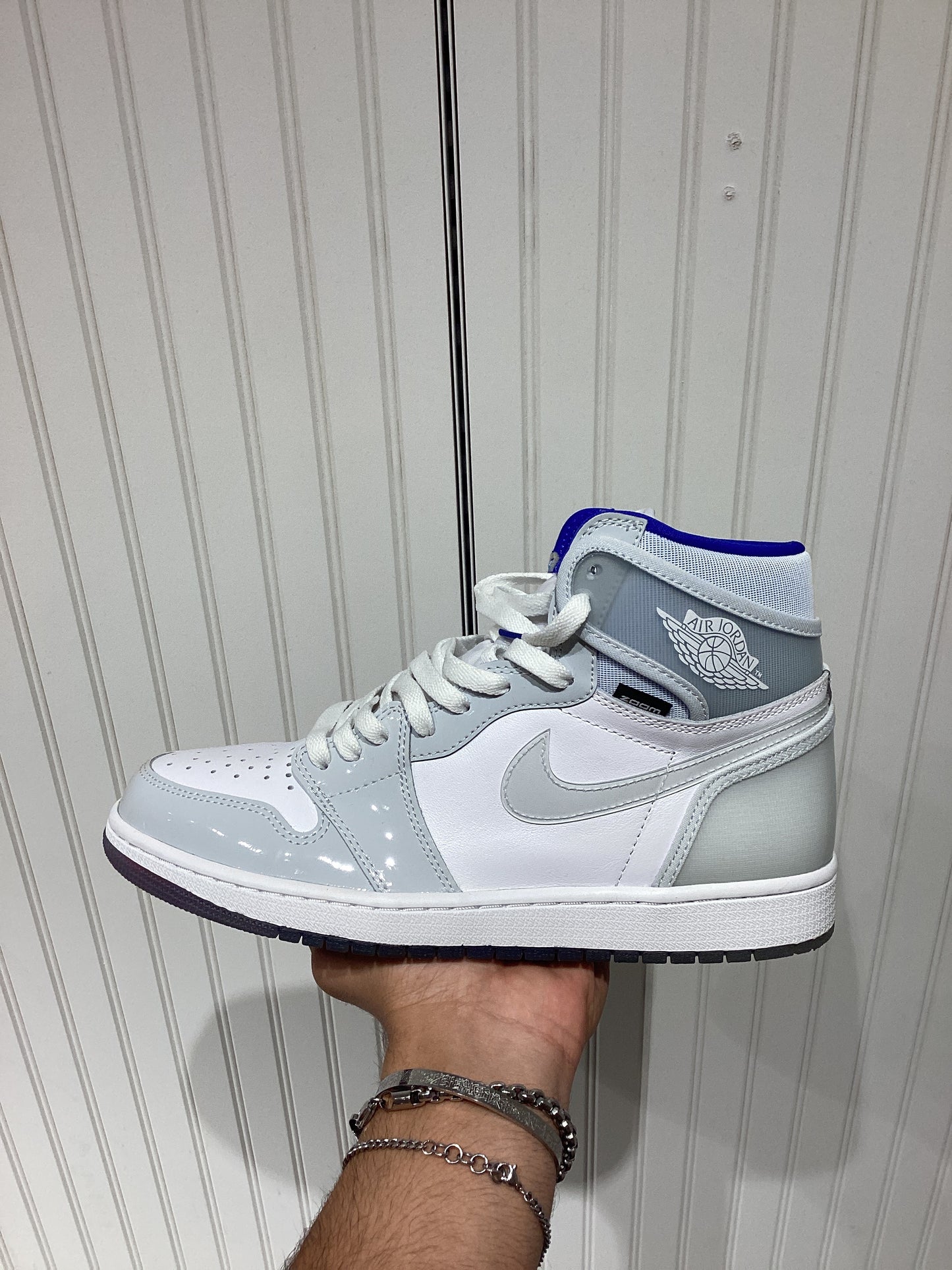 Air Jordan 1 High Zoom Racer Blue (PRE-OWNED)