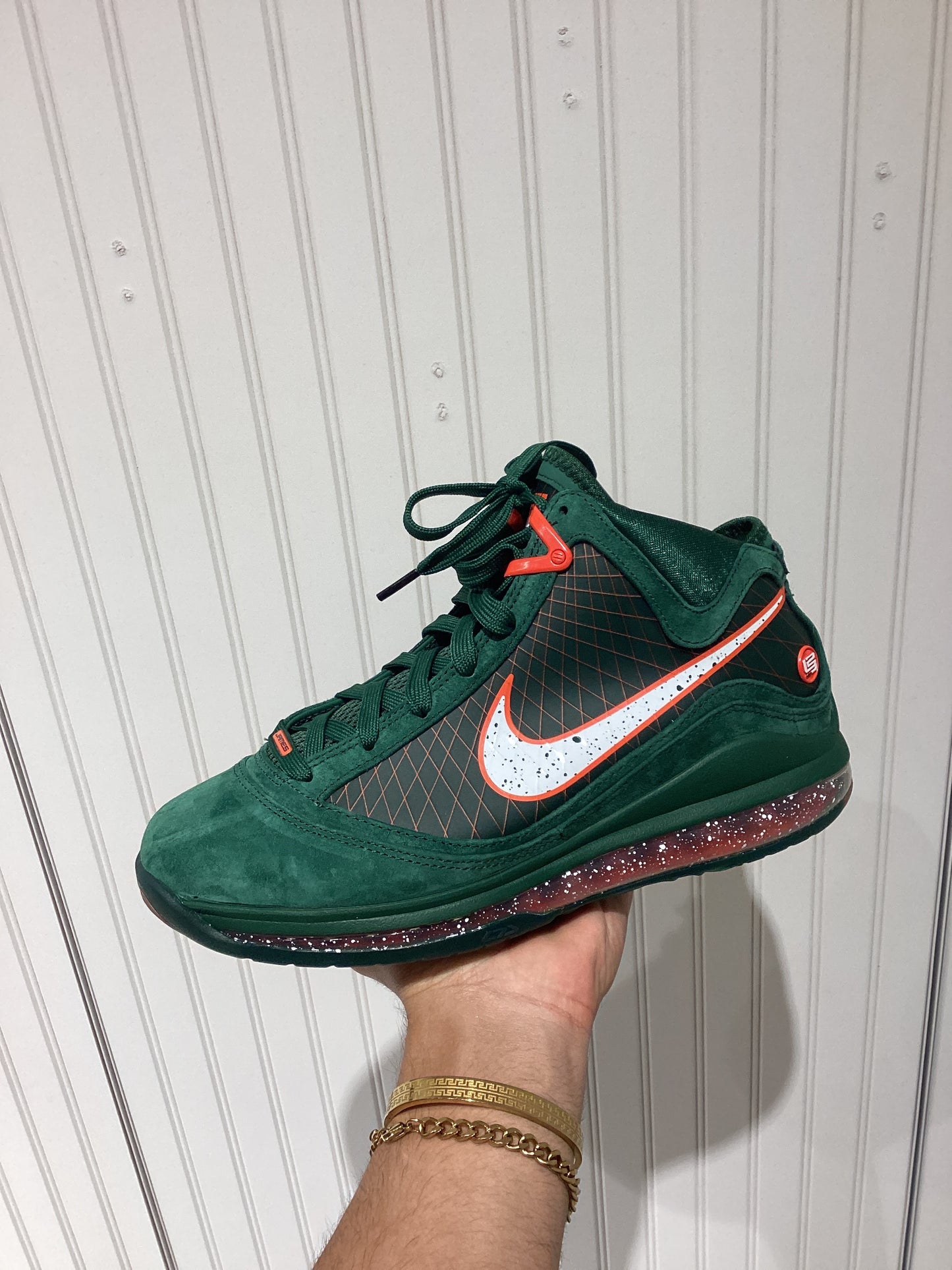 Florida A&M University x Nike
LeBron 7 Retro Rattlers - Gorge Green (WORN-ONCE)
