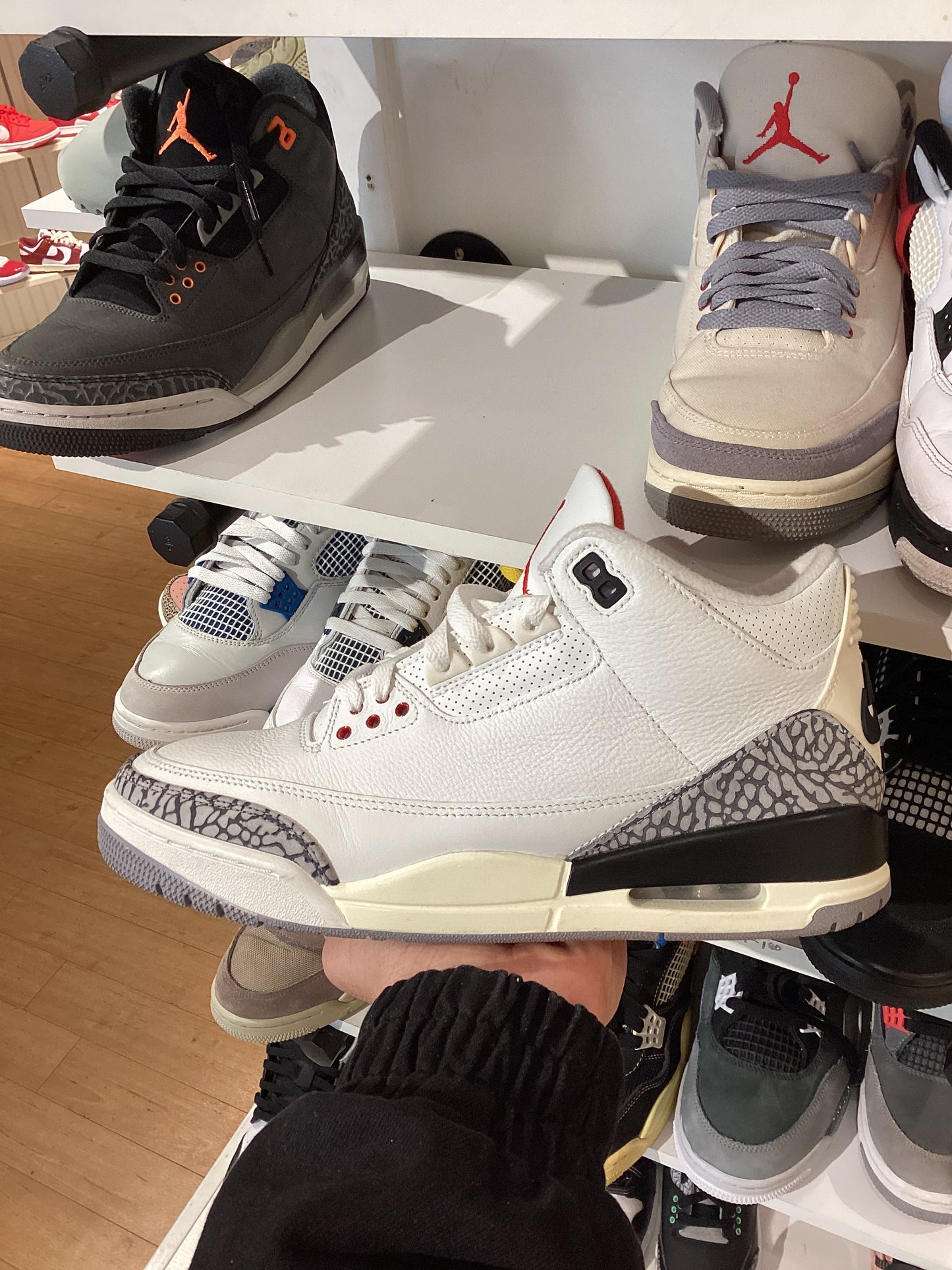 Jordan 3 White Cement Reimagined (PRE-OWNED)
