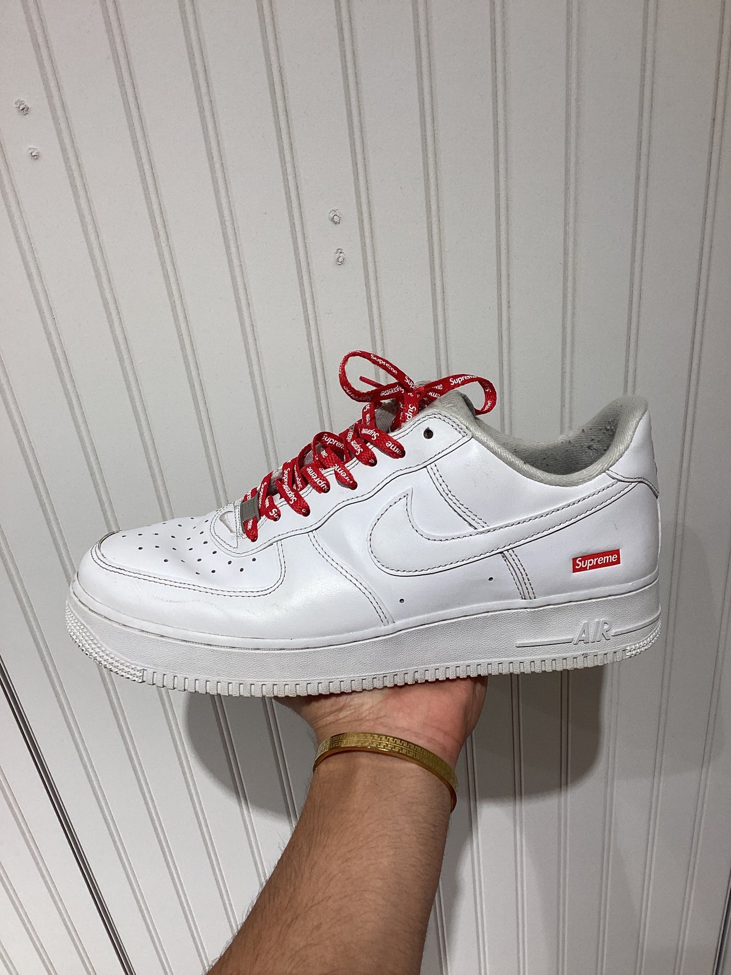 Nike Air Force 1 Low Supreme White (PRE-OWNED)