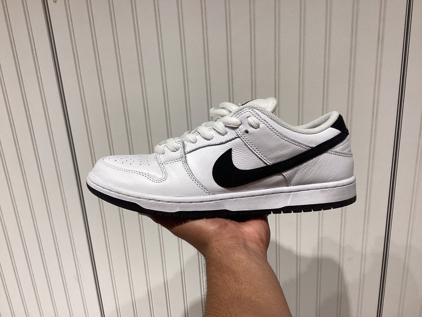 Nike Dunk Low SB White Black (PREOWNED)