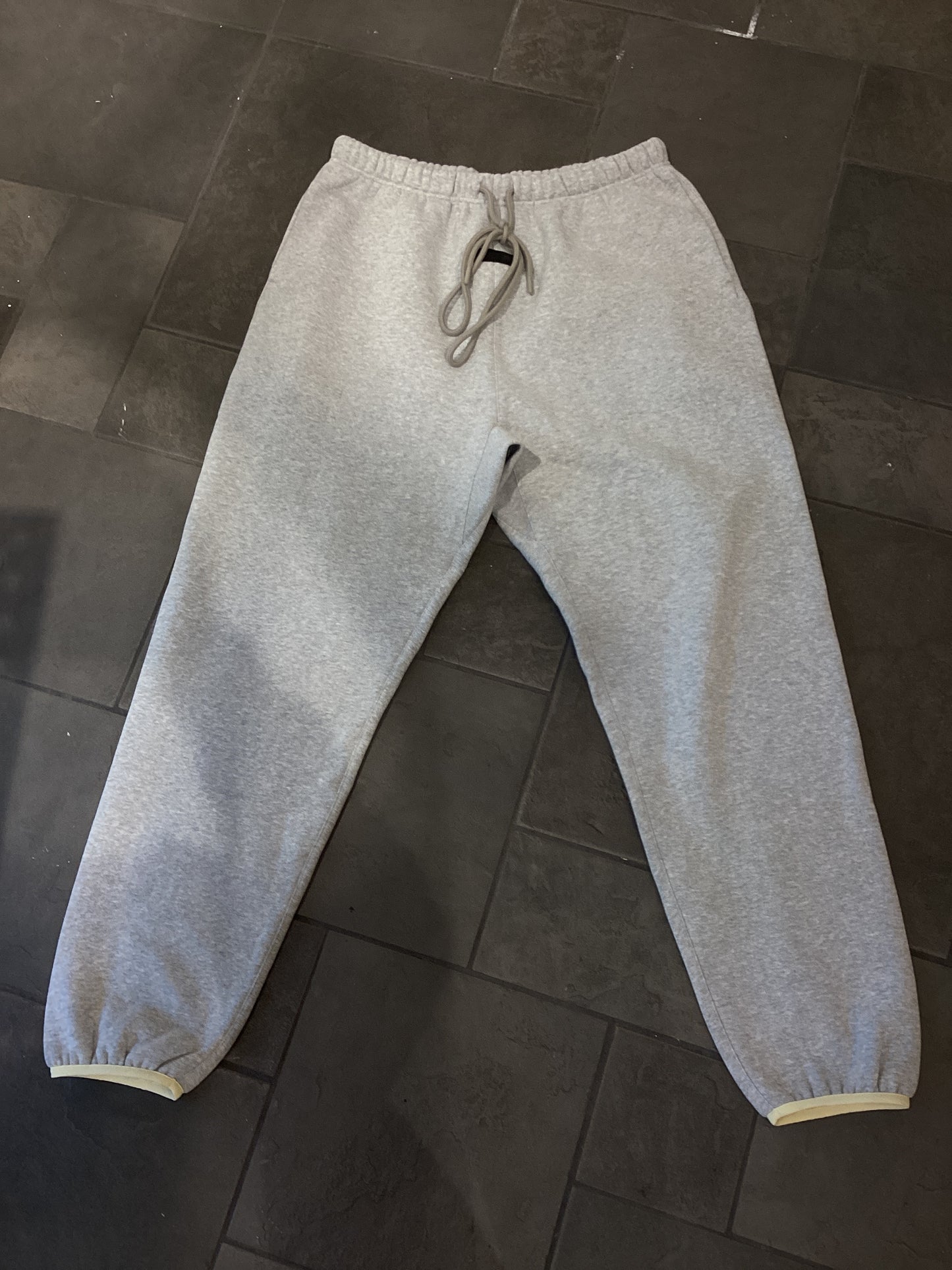 Essentials Sweatpants Light Heather Grey (GENTLY WORN)