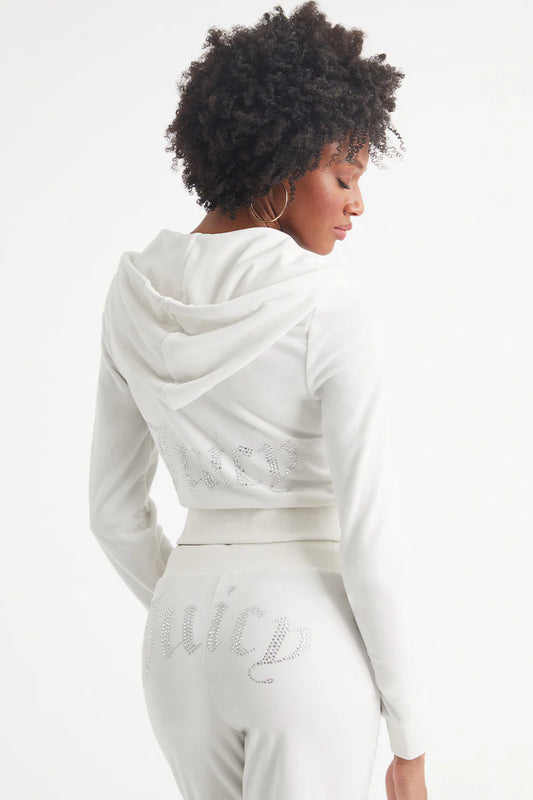 Juicy Couture White Hoodie