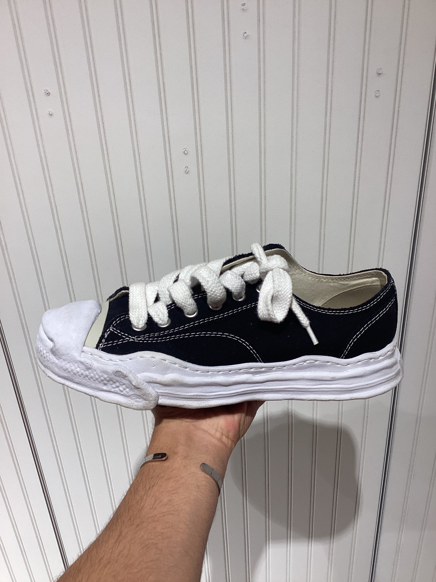 Maison Mihara Yasuhiro Hank OG Sole Canvas Low (PRE-OWNED)