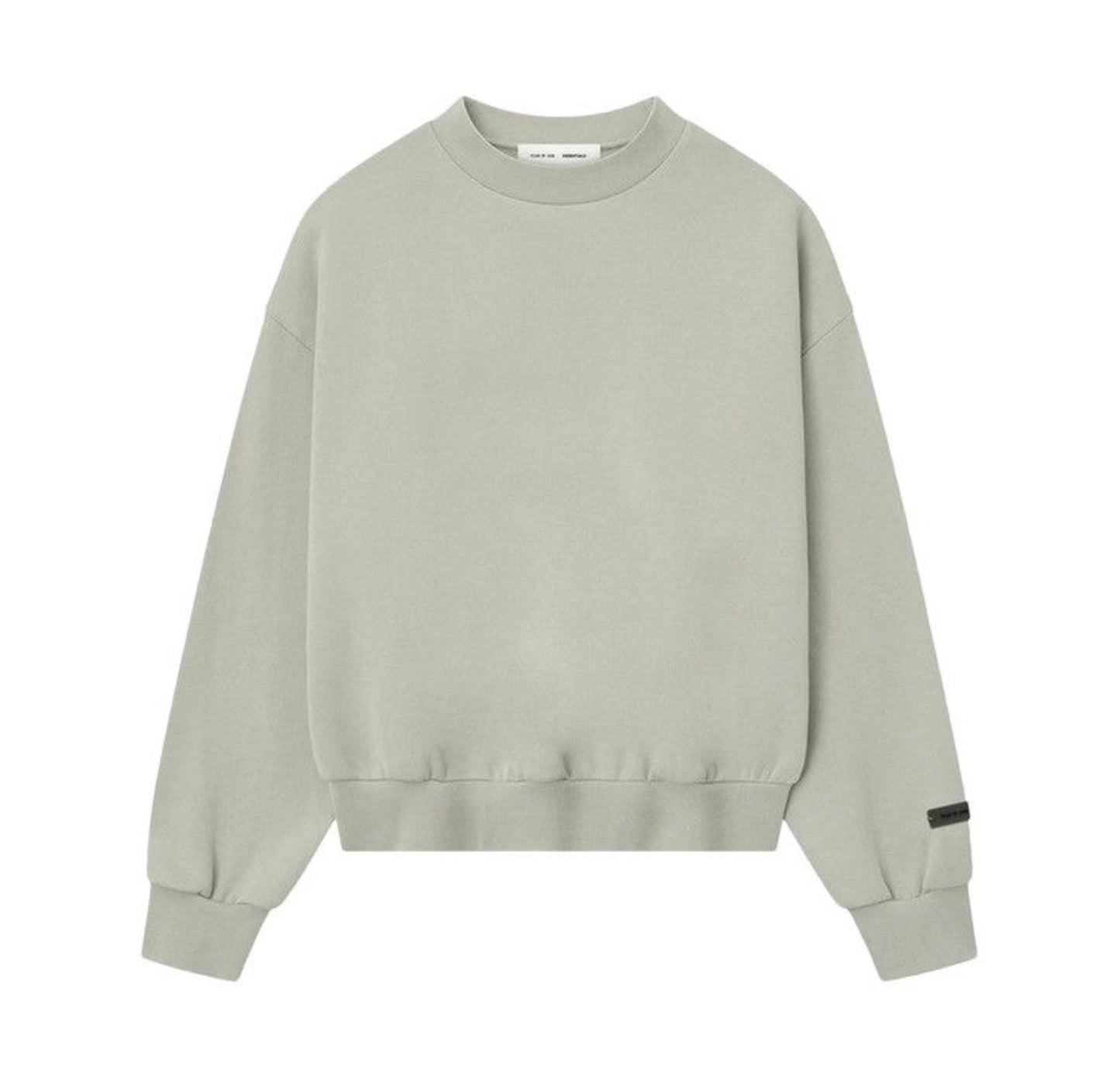 Essentials Classsic Fleece Crewneck Abbey Stone (GENTLY-WORN)