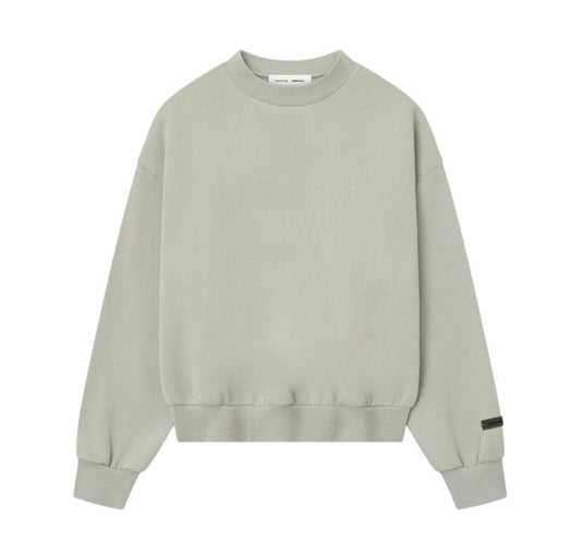 Essentials Classsic Fleece Crewneck Abbey Stone (GENTLY-WORN)