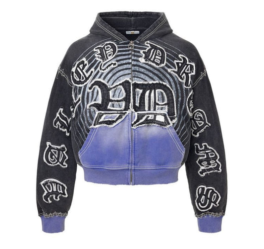 Vale Forever Hypnotiq Zip Up
Black