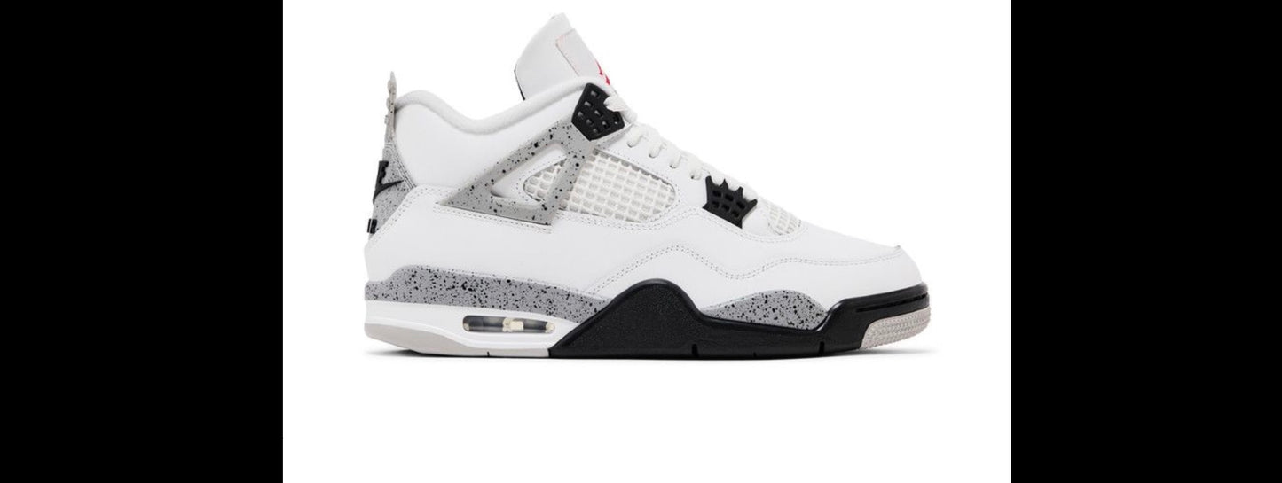 Air Jordan 4 Retro OG White
Cement' 2025(PRE-OWNED)