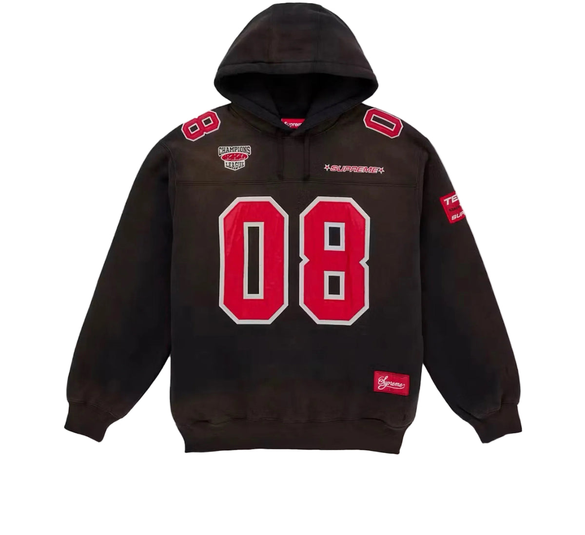 Supreme Football Jersey Hoodie