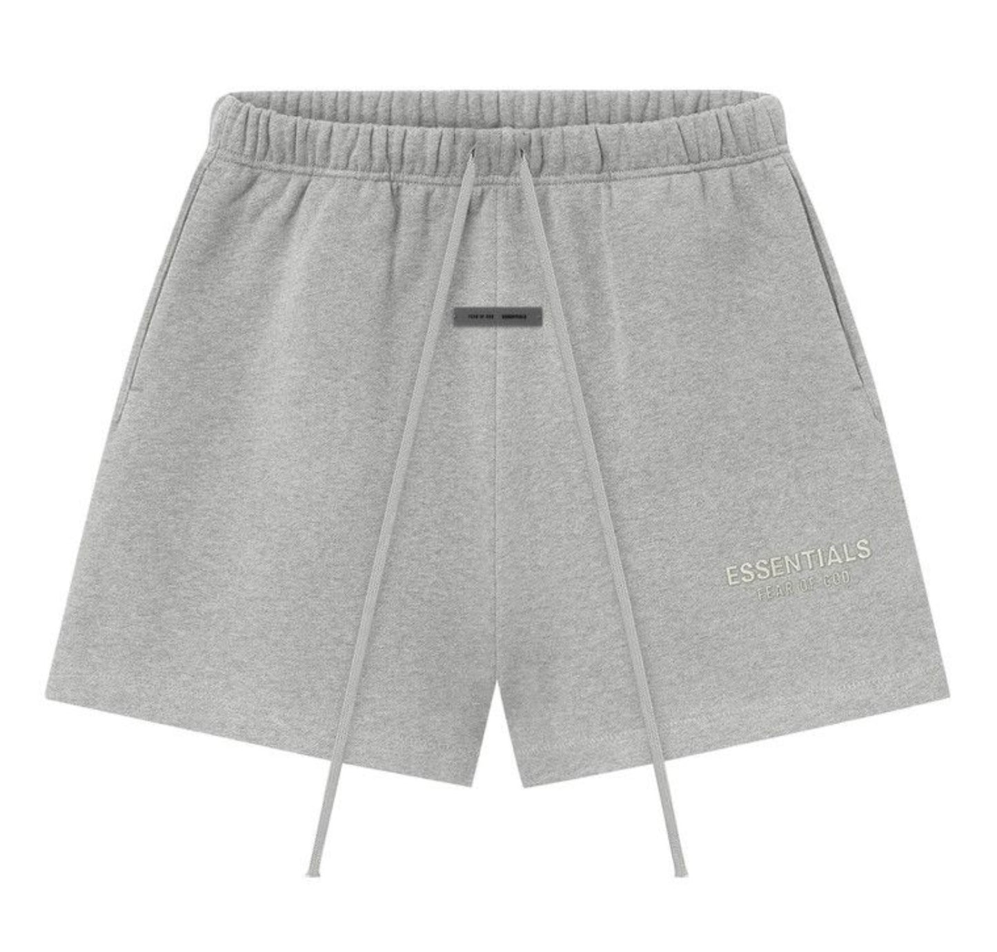 Essentials Classic Fleece Sweatshort Concrete Heather (GENTLY-WORN)