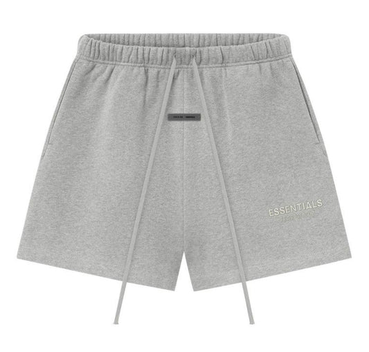 Essentials Classic Fleece Sweatshort Concrete Heather (GENTLY-WORN)