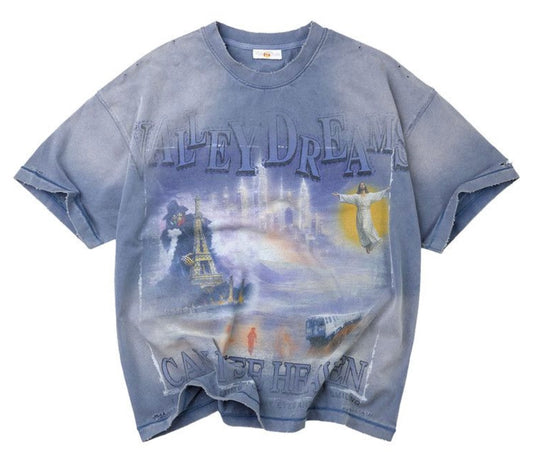 Vale Forever Can I See Heaven Tee
Blue