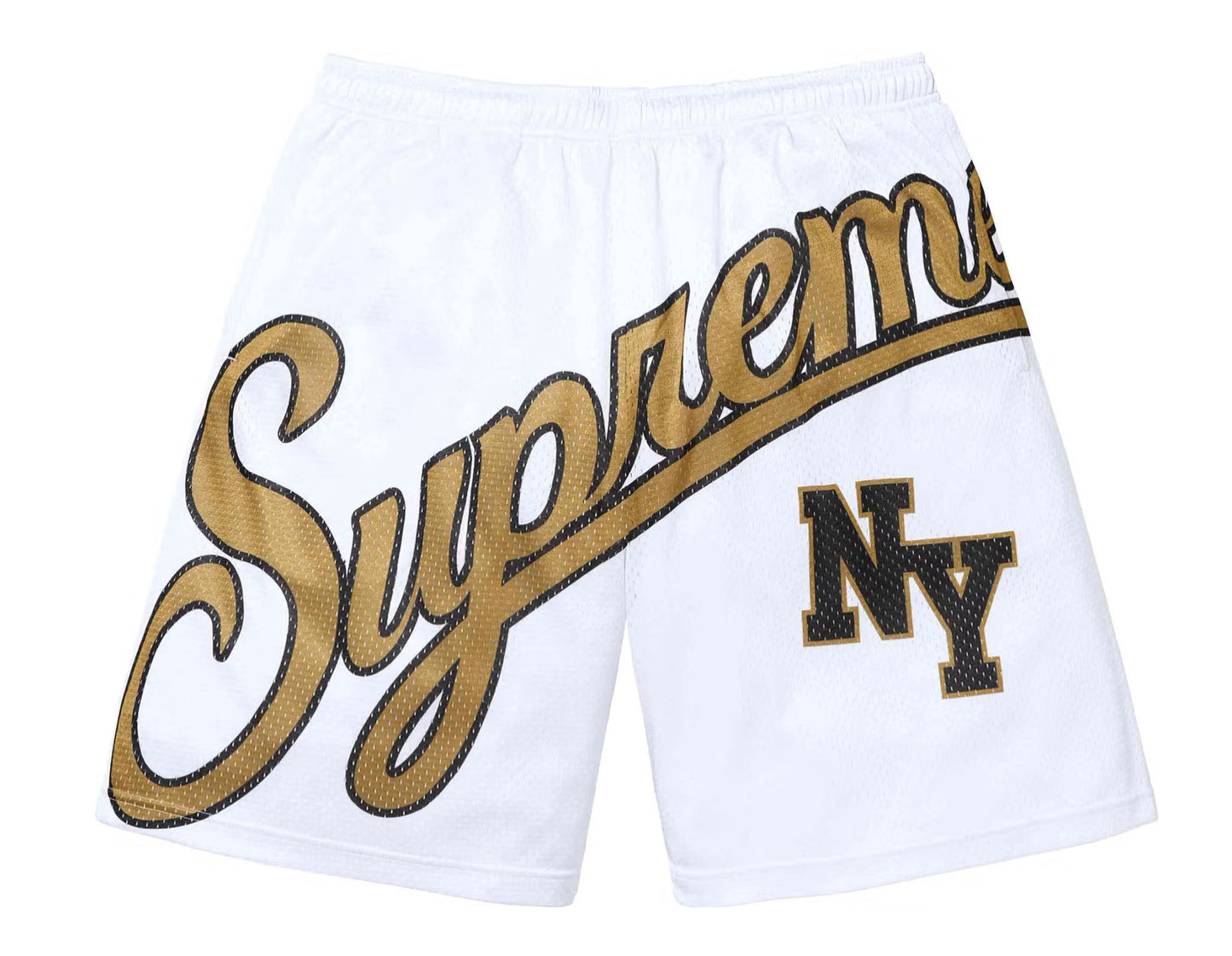 Supreme Big Script Mesh Short