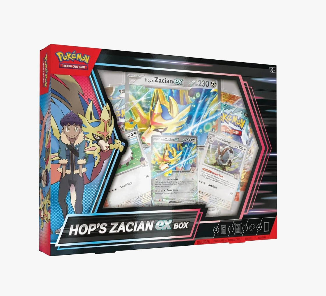 Pokemon Hop's Zacian ex Box