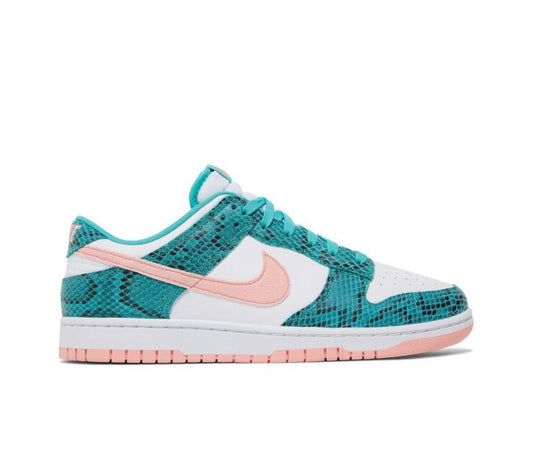 Dunk Low Washed Teal Snakeskin