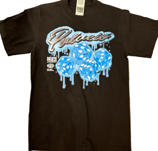 Palacio Blue Dice Black Tee