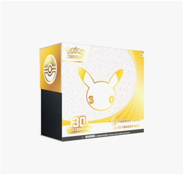 Pokemon 30th Celebration Pokemon Center ETB