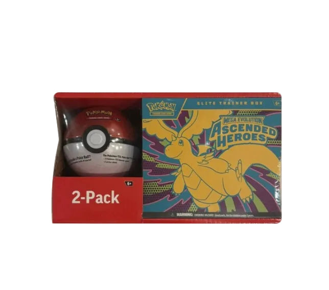 Pokemon Ascended Heroes Elite Trainer Box + Pokeball (Sam's Club Exclusive)