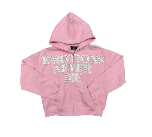 Mixed Emotions Pink End Hoodie
