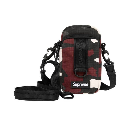 Supreme Shoulder Bag Red Camo