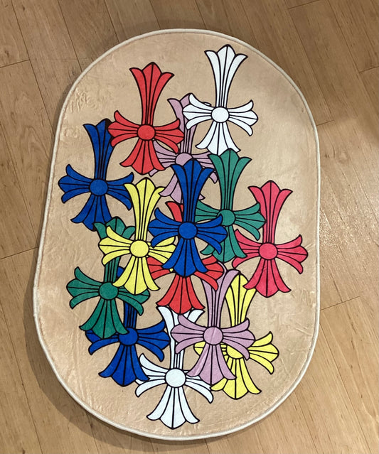 Chrome Hearts Colorful Rug