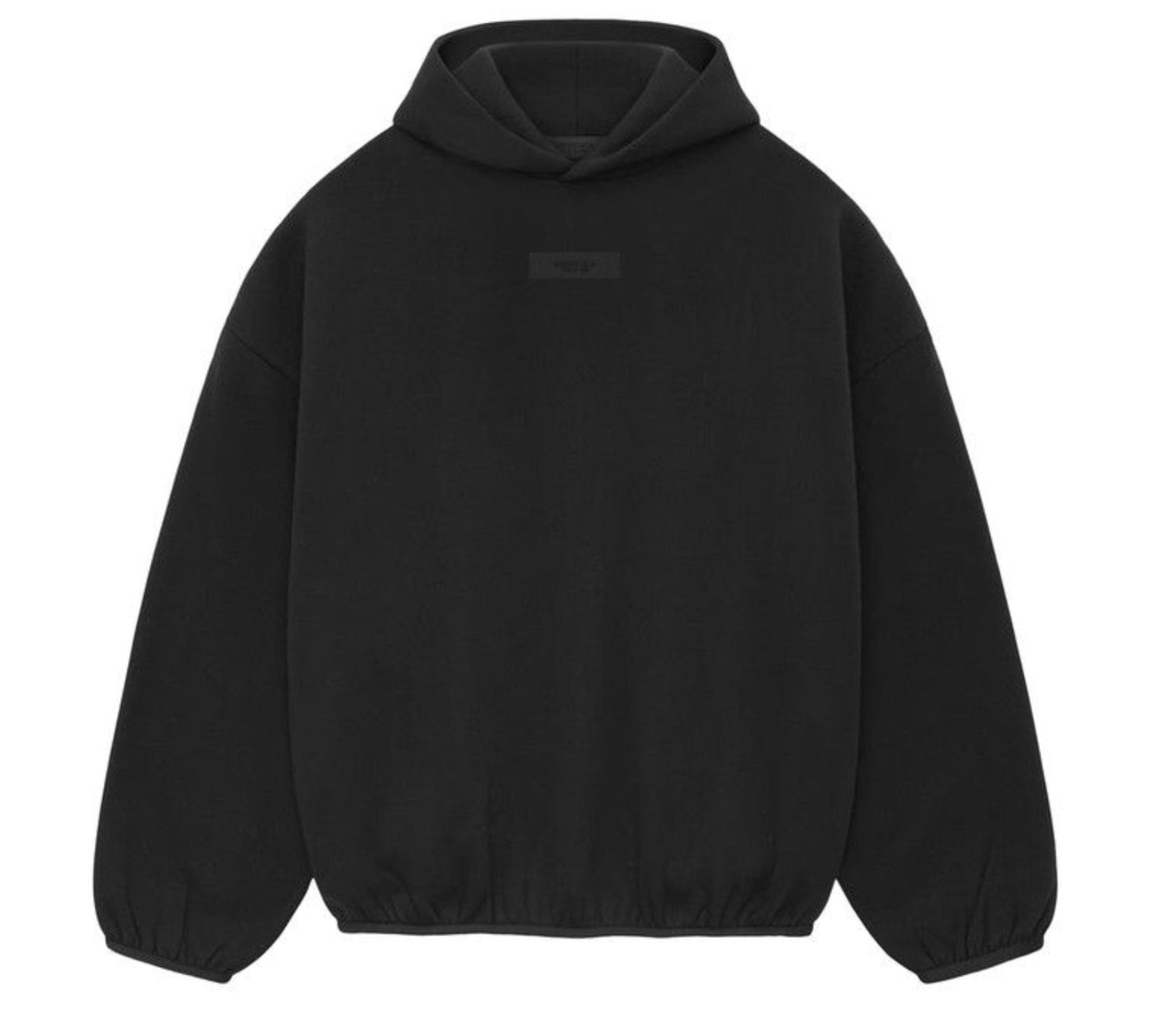 Essentials Fleece Hoodie Black (GENTLY WORN)