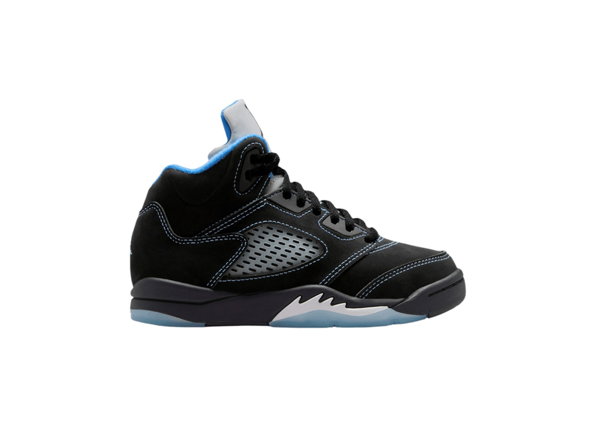 Jordan 5 Black University Blue PS