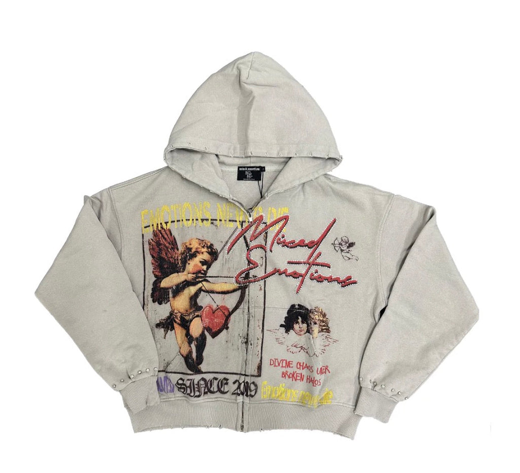 Mixed Emotions Broken Halo Hoodie