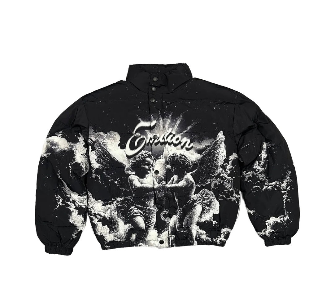 Mixed Emotions Cloud Puffer Jacket