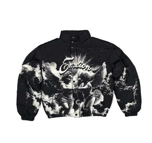 Mixed Emotions Cloud Puffer Jacket