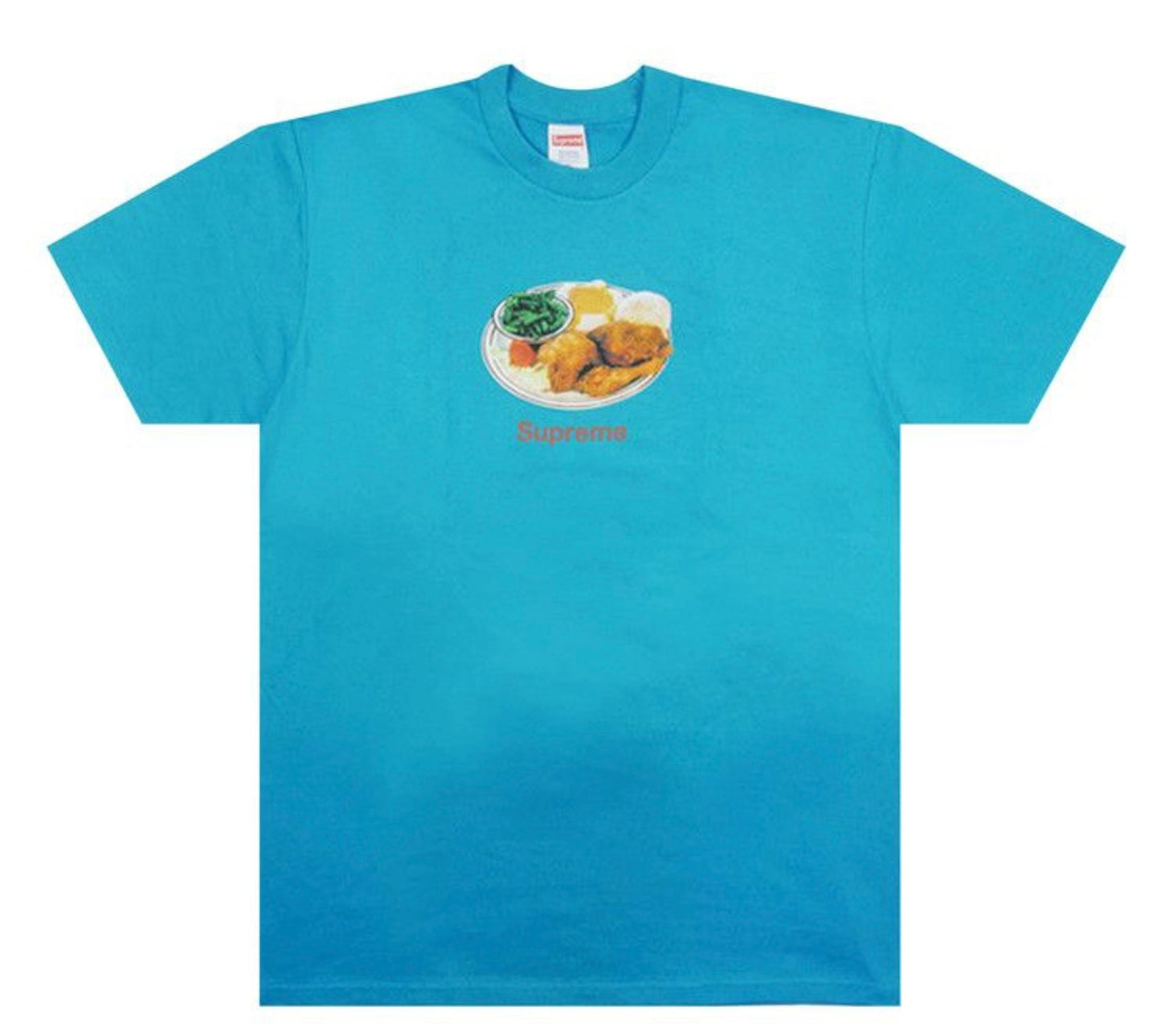 Supreme Chicken Dinner Tee Cyan