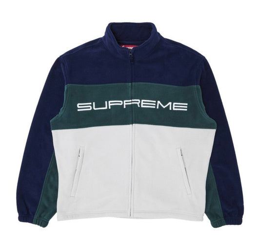 Supreme Polartec Zip Jacket Navy