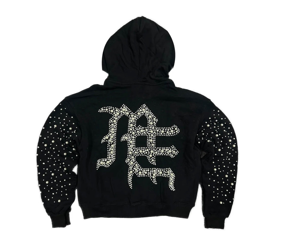 Mixed Emotions Black Pearl Hoodie