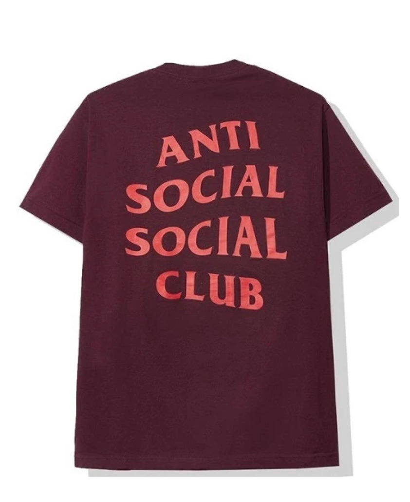 Anti Social Social Club Seoul Maroon
Tee (GENTLY-WORN)