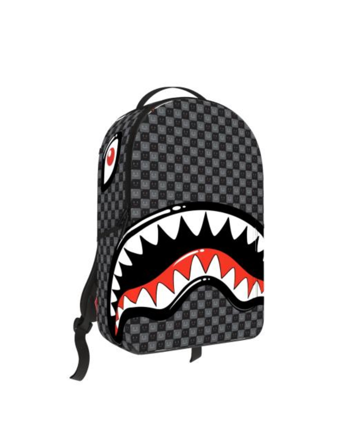 SPRAYGROUND Sharks In Paris WTF Bubbly Black Check