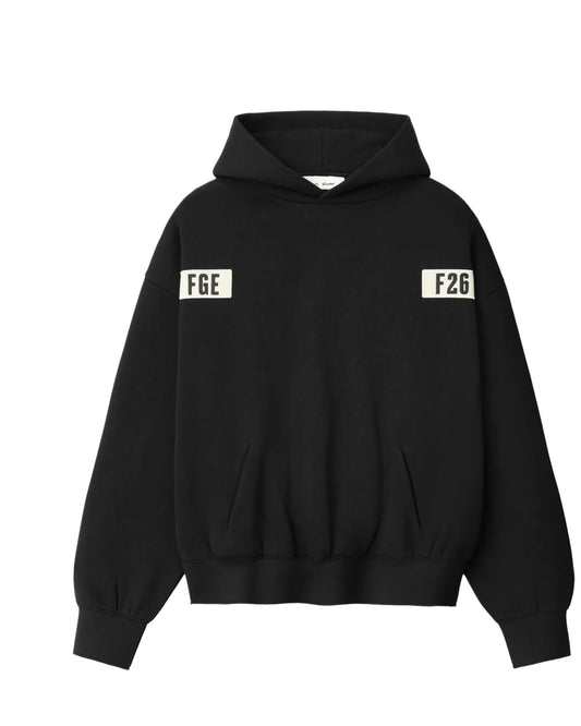 Essentials 90s Black Hoodie