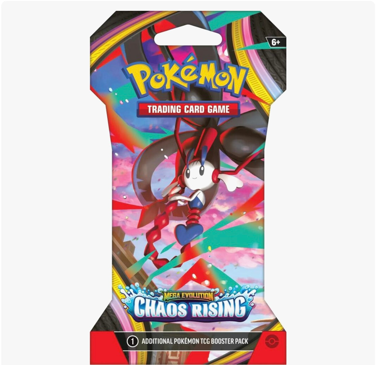 Pokemon Chaos Rising Sleeved Booster Pack