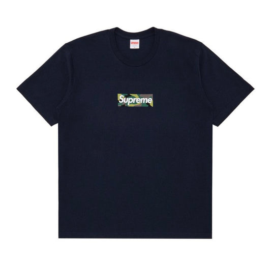 Supreme Box Logo Tee Navy