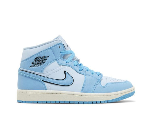 Wmns Air Jordan 1 Mid SE Ice Blue