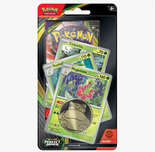 Pokémon Perfect Order Premium Checklane Blister Meganium