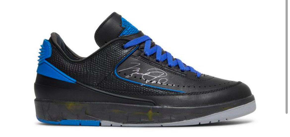 Off White x Jordan 2 Low SP Black Blue (Preowned)