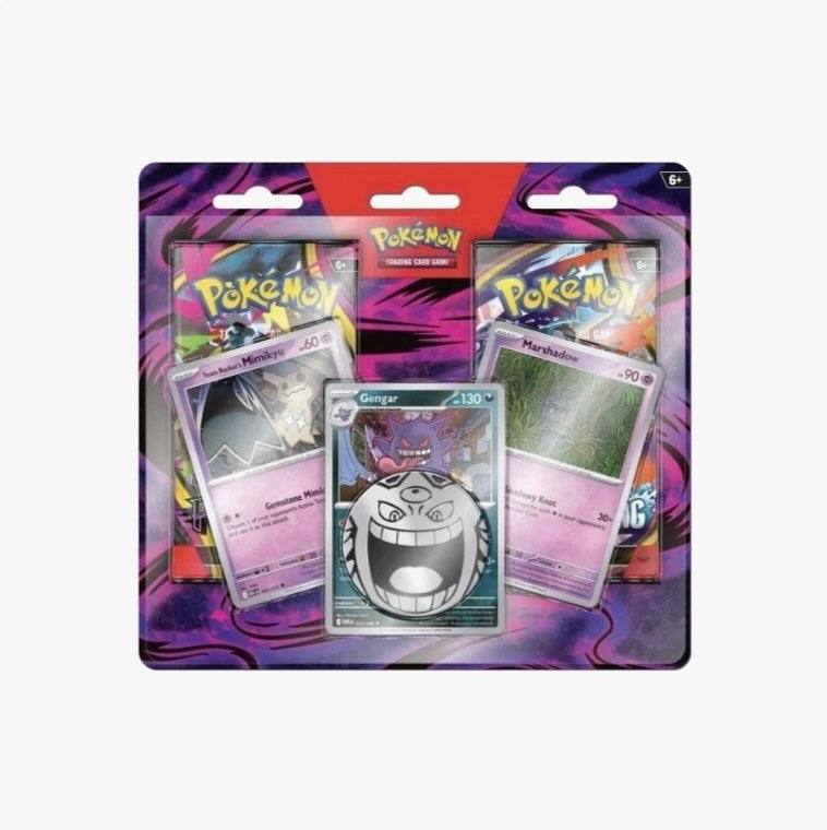 Pokemon Gengar Enhanced 2-Pack Blister Pack
