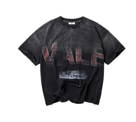 Vale Forever Vale Logo Black Tee