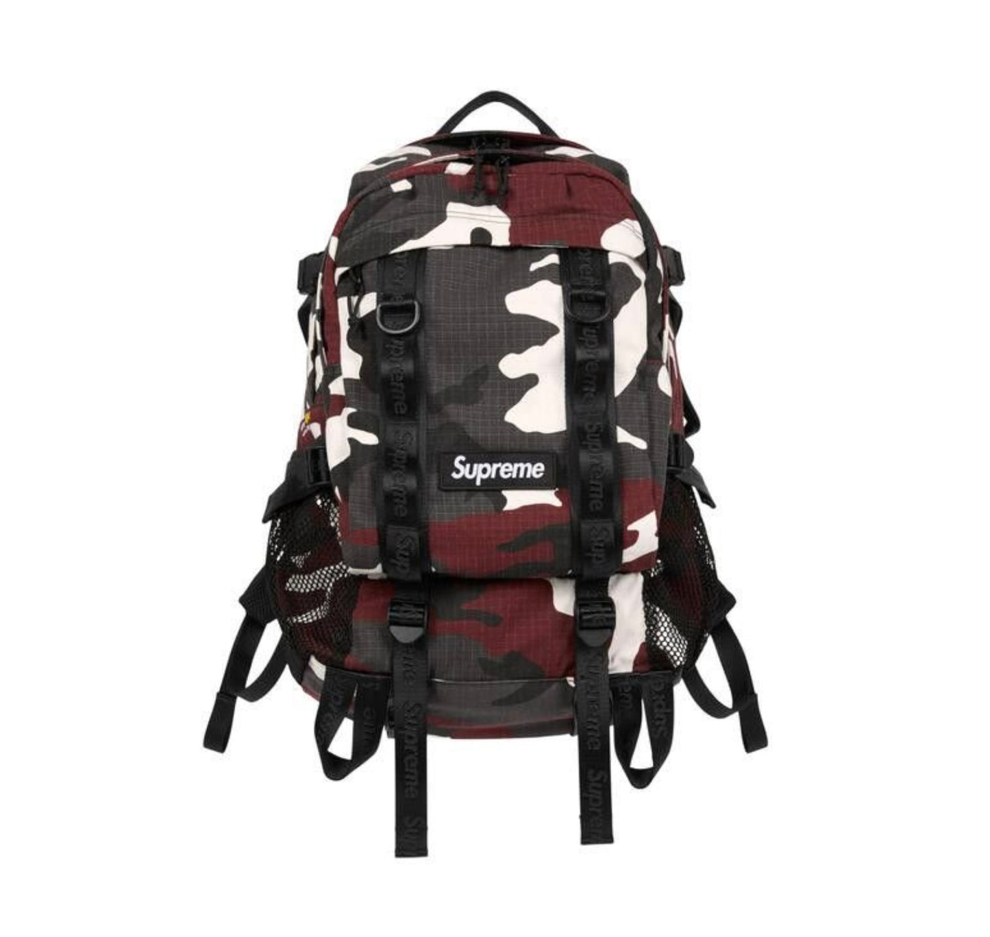Supreme Backpack Red Camo