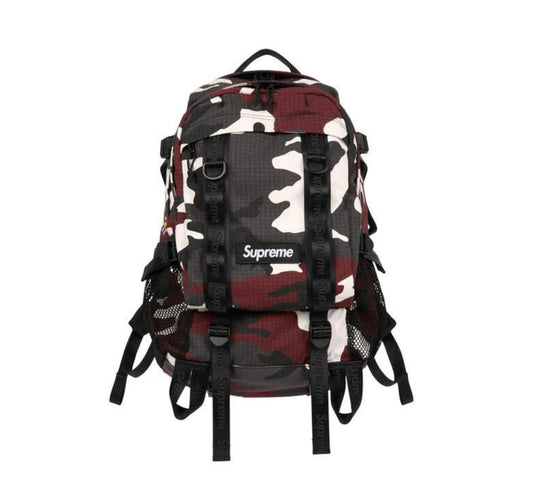 Supreme Backpack Red Camo