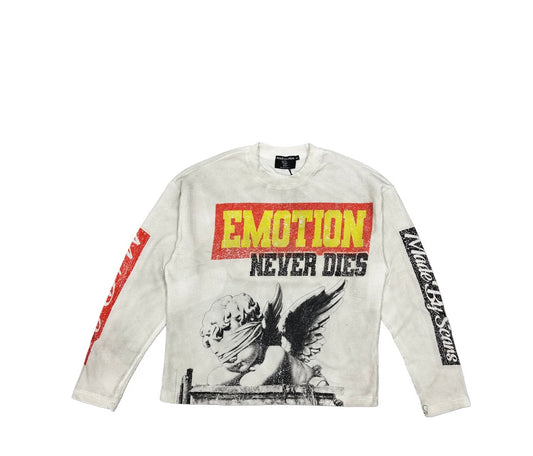 Mixed Emotion Dreams White Long
Sleeve