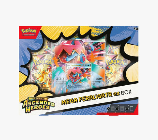 Pokemon Ascended Heroes Mega
Feraligatr ex Box