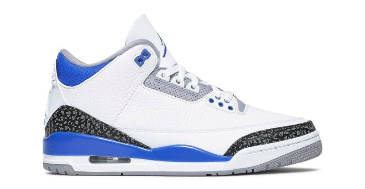 Jordan 3 Racer Blue (PRE-OWNED) No Box