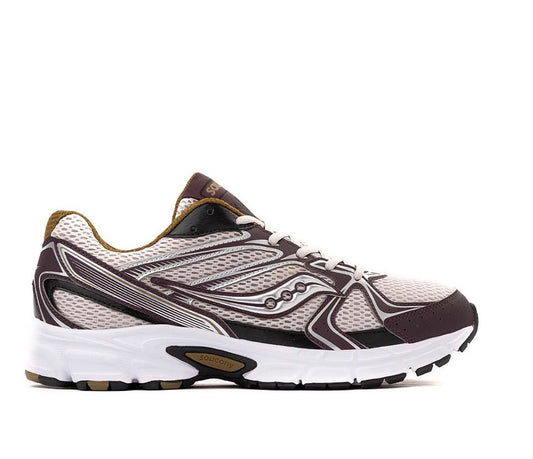 Saucony Ride Millennium Athletic Shoe - Grey / Wine