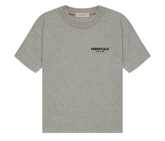 Essentials Dark Oatmeal Tee